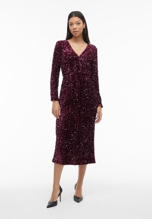 VILA VIFAITH V NECK  - Koktel haljina / svečana haljina - fig