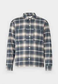 Cozy Lined Shacket - Skjorter - dark blue