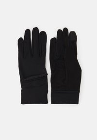 Salomon FAST WING WINTER GLOVE UNISEX - Pirštinės - deep black