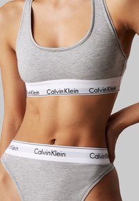 Calvin Klein Underwear HIGH LEG MODERN  - Klasični kroj - grey heather
