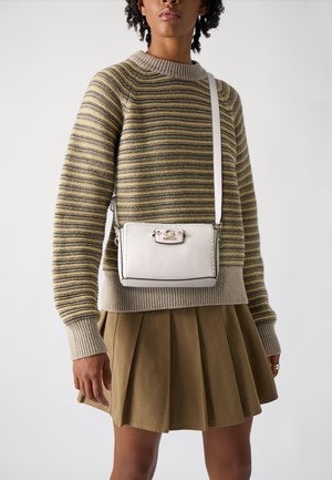 NASTRA MINI TOP ZIP - Skulderveske - off white
