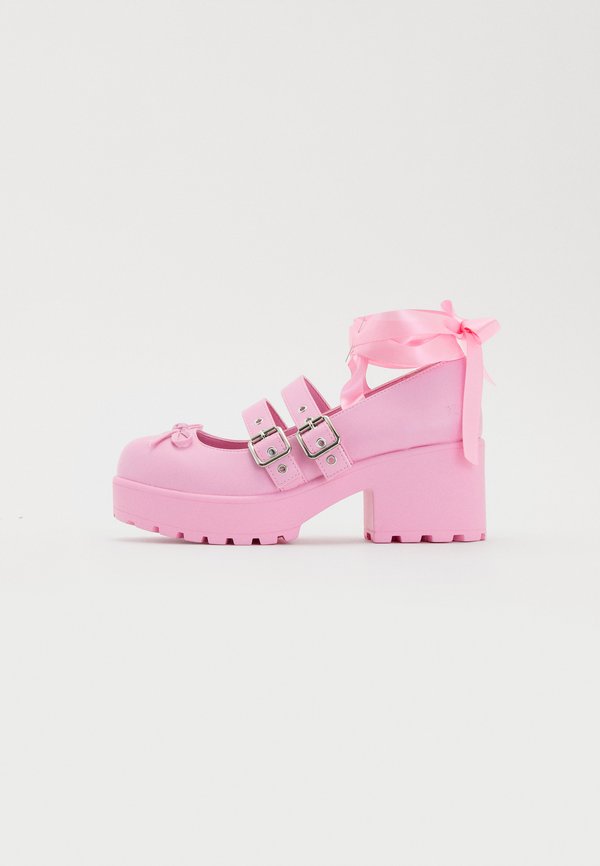 MIYAKO LACE UP BALLET SHOES - Platform heels