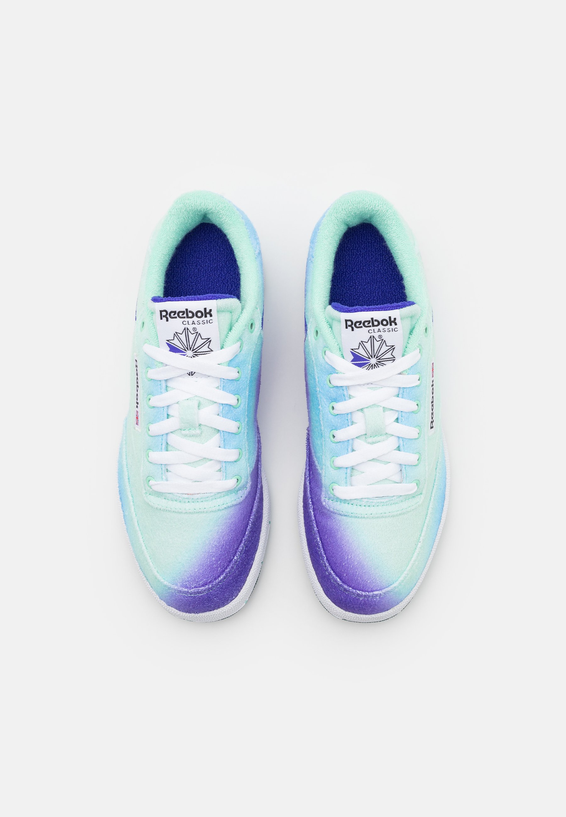 mint green reebok classics