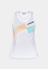 Non sélectionné, white/apricot/turquoise