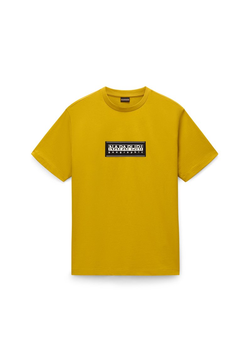Napapijri T-shirt print geel