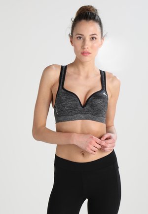 ONPMARTINE SEAMLESS BRA OPUS - Sports-BH'er med medium støtte - black