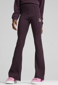 Puma CLASSICS SEASONAL  - Treniņtērpa apakšdaļas - midnight plum