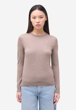 PULLOVER MIT RUNDHALSAUSSCHNITT - Pullover - wk