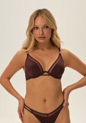 OVA - Underwired bra - Dark Chocolate