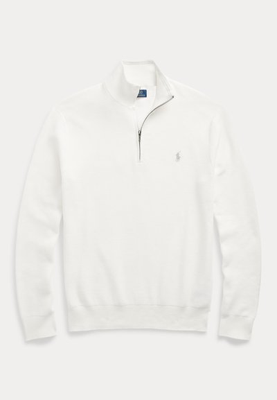 Polo Ralph Lauren LONG SLEEVE - Striktrøje - deckwash white