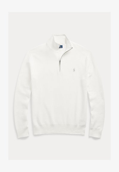 Polo Ralph Lauren LONG SLEEVE - Džemperis - deckwash white