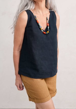 Blouse - dark-blue denim