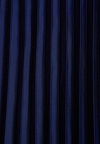 Touché Privé Gonna a pieghe - navy blue