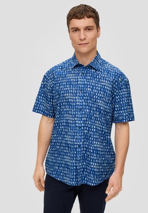 KURZARM - Camicia - ozeanblau