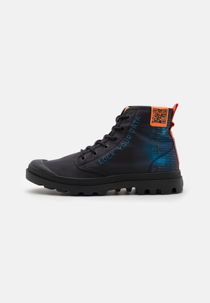 Palladium Šněrovací kotníkové boty - black
