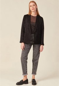 BONOBO Jeans GERADE GESCHNITTENE  - Blazer - noir