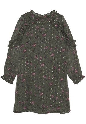 FLOWER DOT - Vardagsklänning - olive night