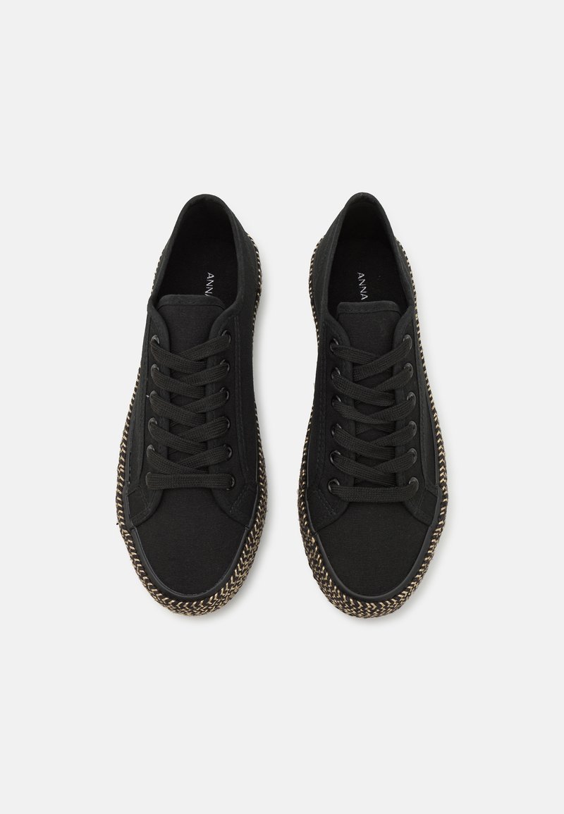 Anna Field Wide Fit Chaussures à lacets black/noir ZALANDO