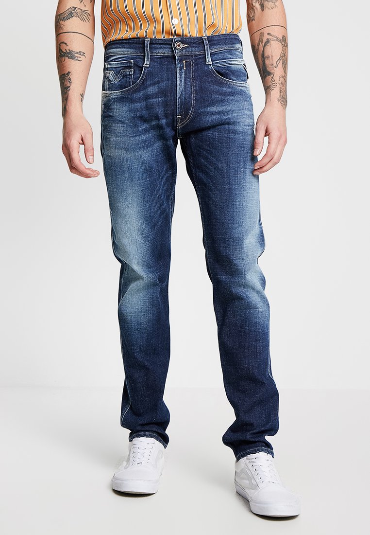 replay straight leg jeans
