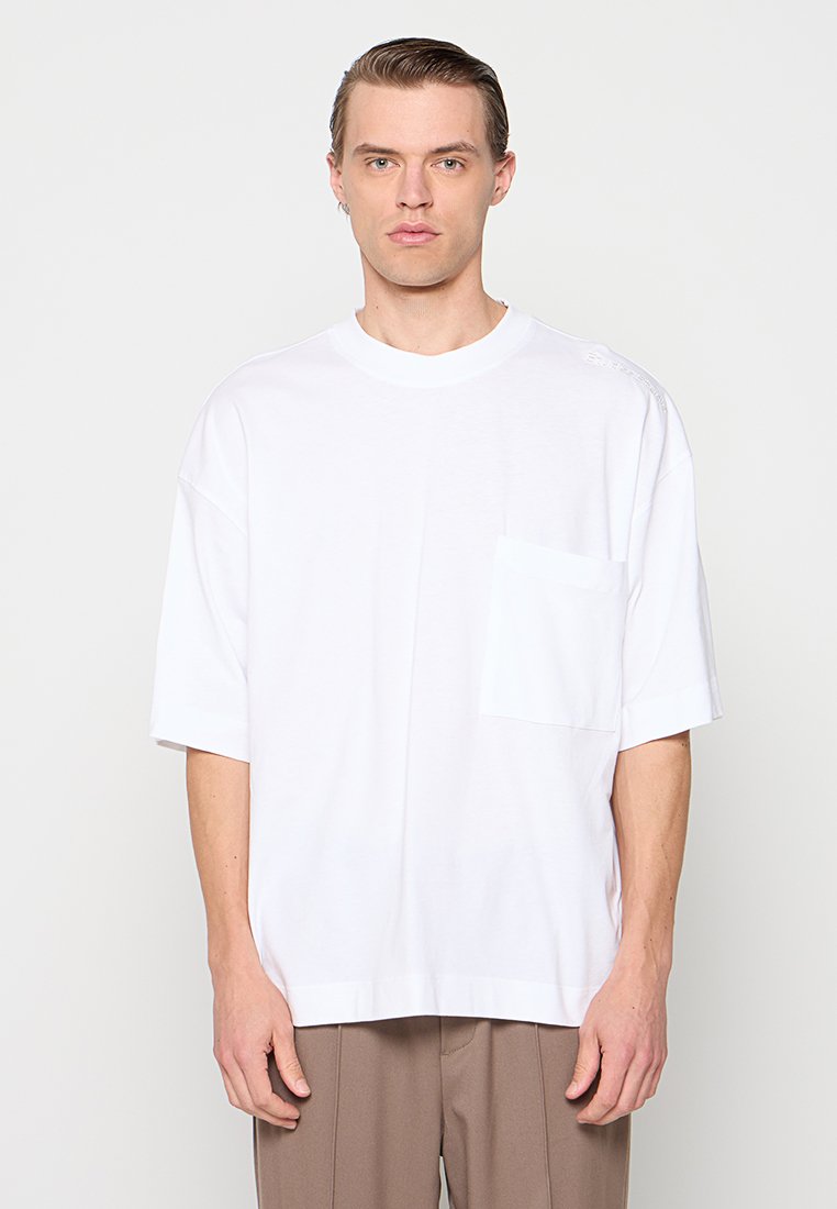 Études T-shirt basic wit Études T-shirt basic wit