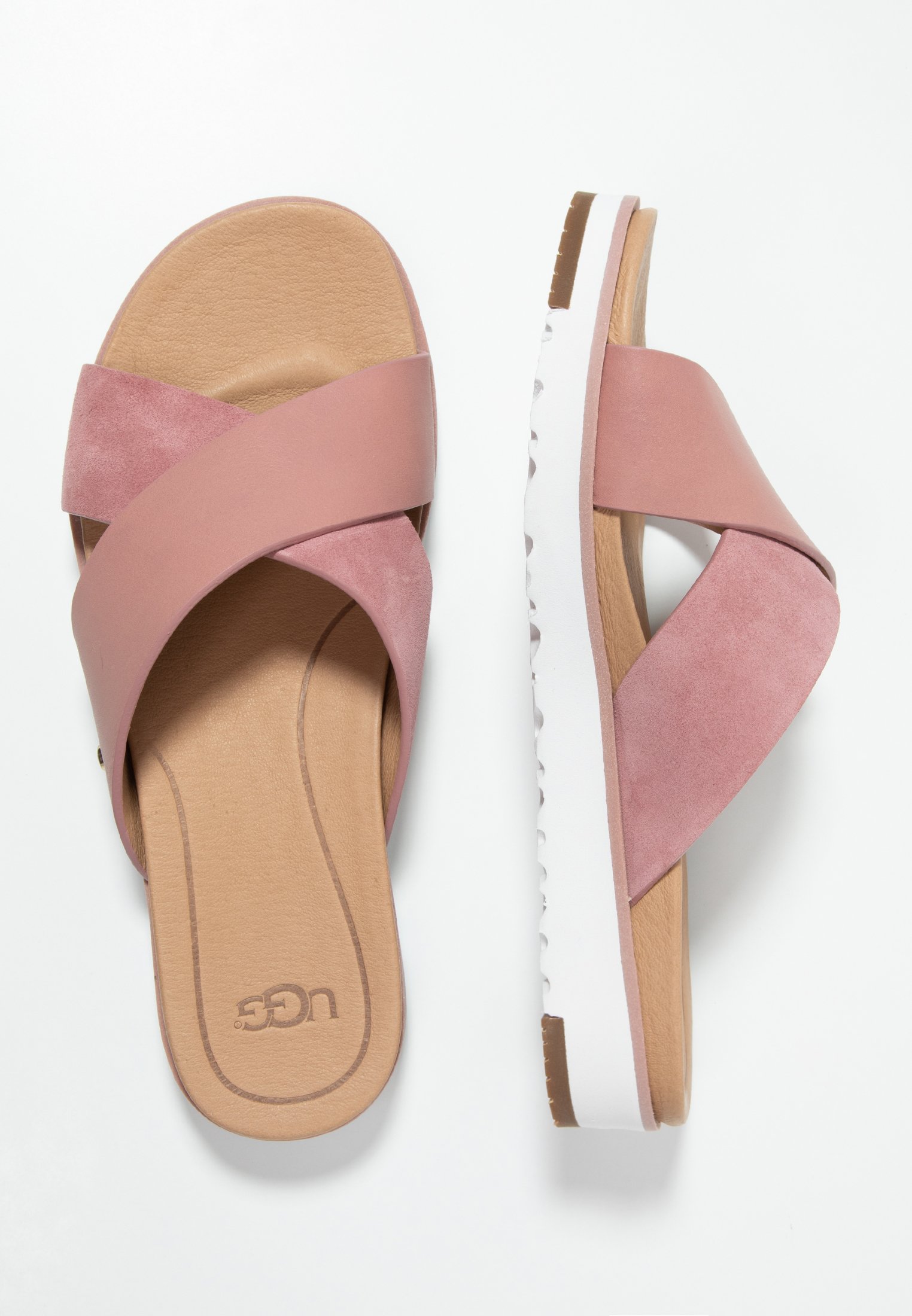 UGG KARI - Pantolette flach - pink dawn 