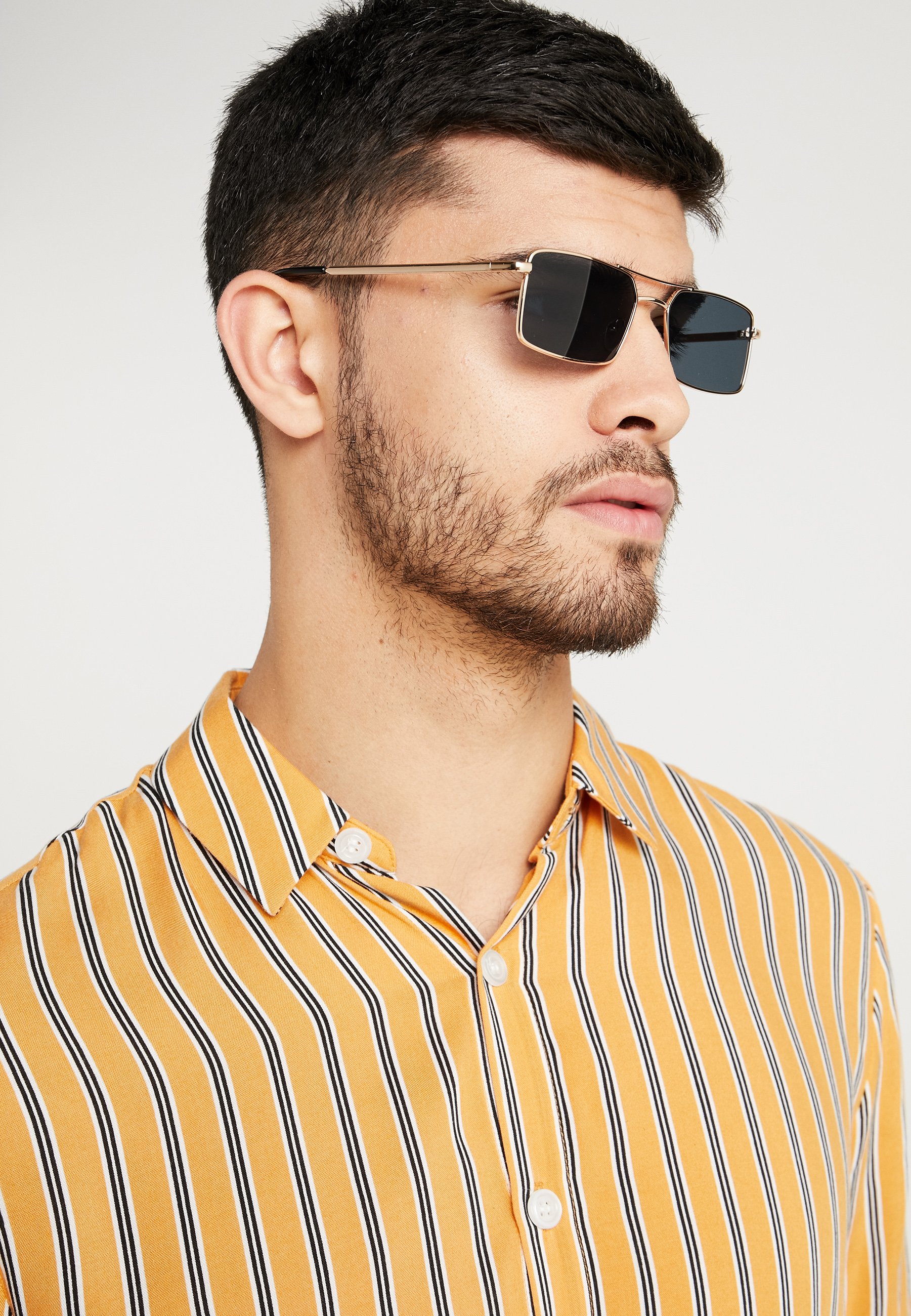 Only \u0026 Sons ONSSUNGLASSES BOX UNISEX - Occhiali da sole - shiny  gold-coloured/black/nero - Zalando.it