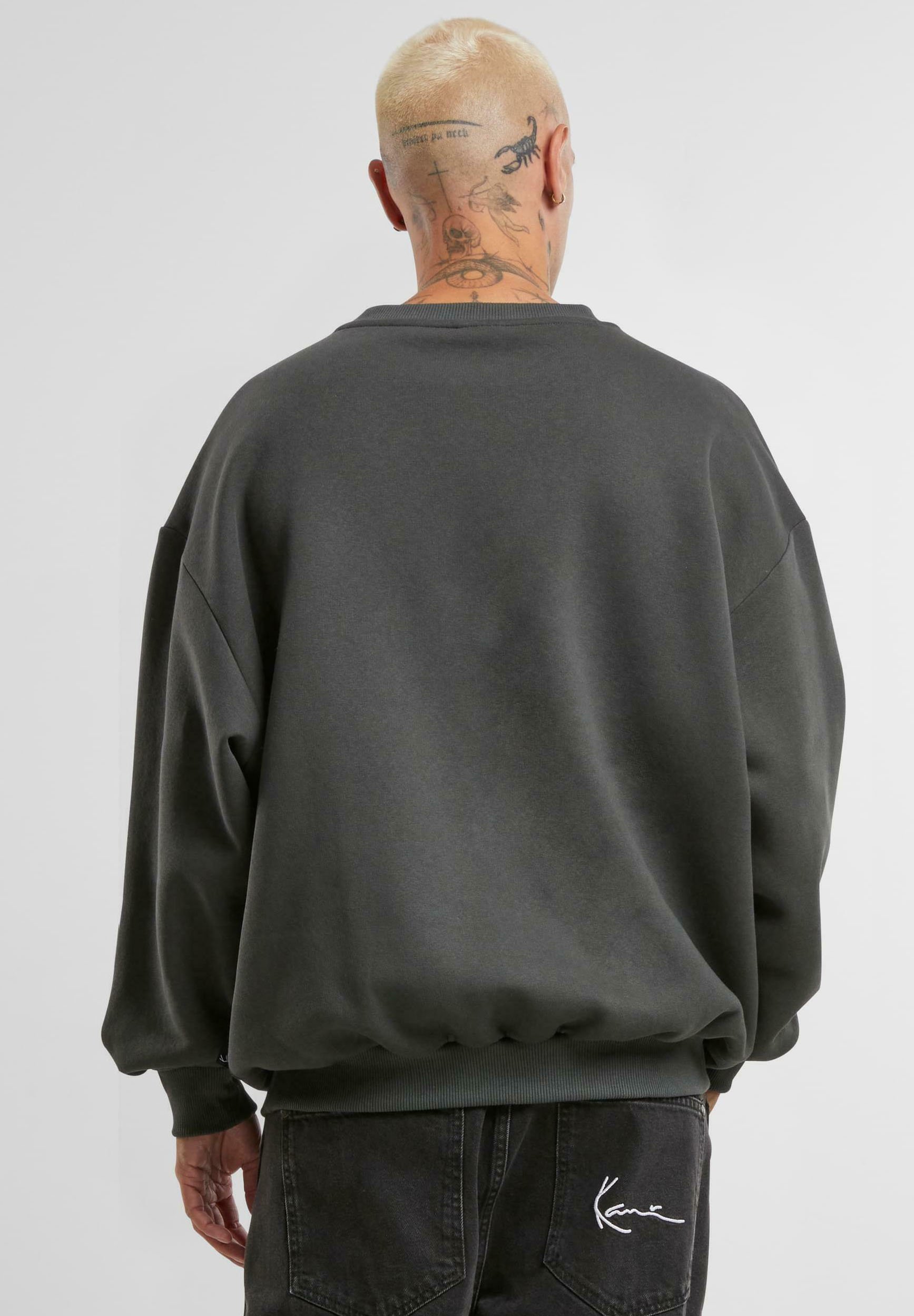 KARL KANI◆カールカナイ Inside Out Crew [Dark Gray] Karl Kani INSIDE OUT CREW - Sweatshirt - grey - Zalando
