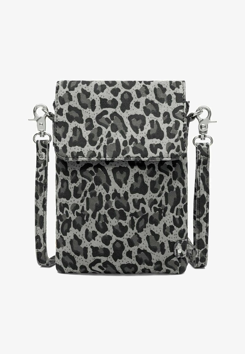 DEPECHE Telefono krepšelis - grey leo print