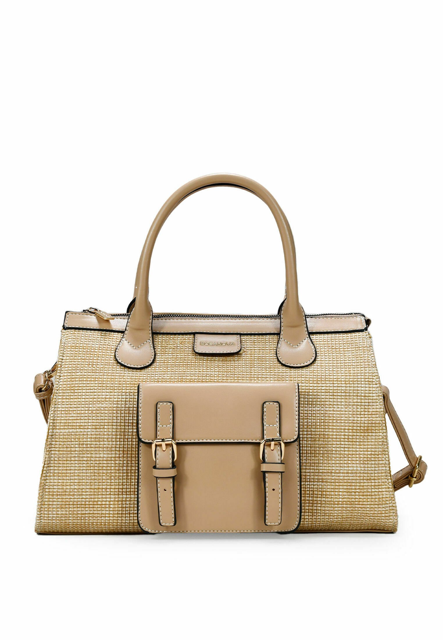 Bosanova EN RAFIA - Bolso de mano - tostado/marrón claro - Zalando.es