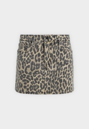 Good American, LEOPARD GOOD 90S MINI SKIRT - Μίνι φούστα - lucky leopard