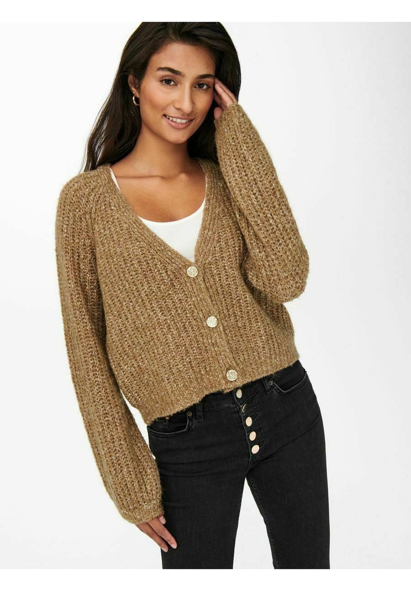 Damen Strickjacken | ONLY Strickjacke toasted coconut/braun - GW78189 Damen Strickjacken | ONLY Strickjacke toasted coconut/braun - GW78189