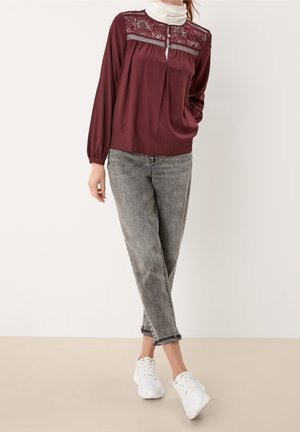 Blouse - dark red