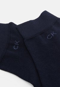 Calvin Klein Underwear QUARTER 2 PACK - Calze - navy