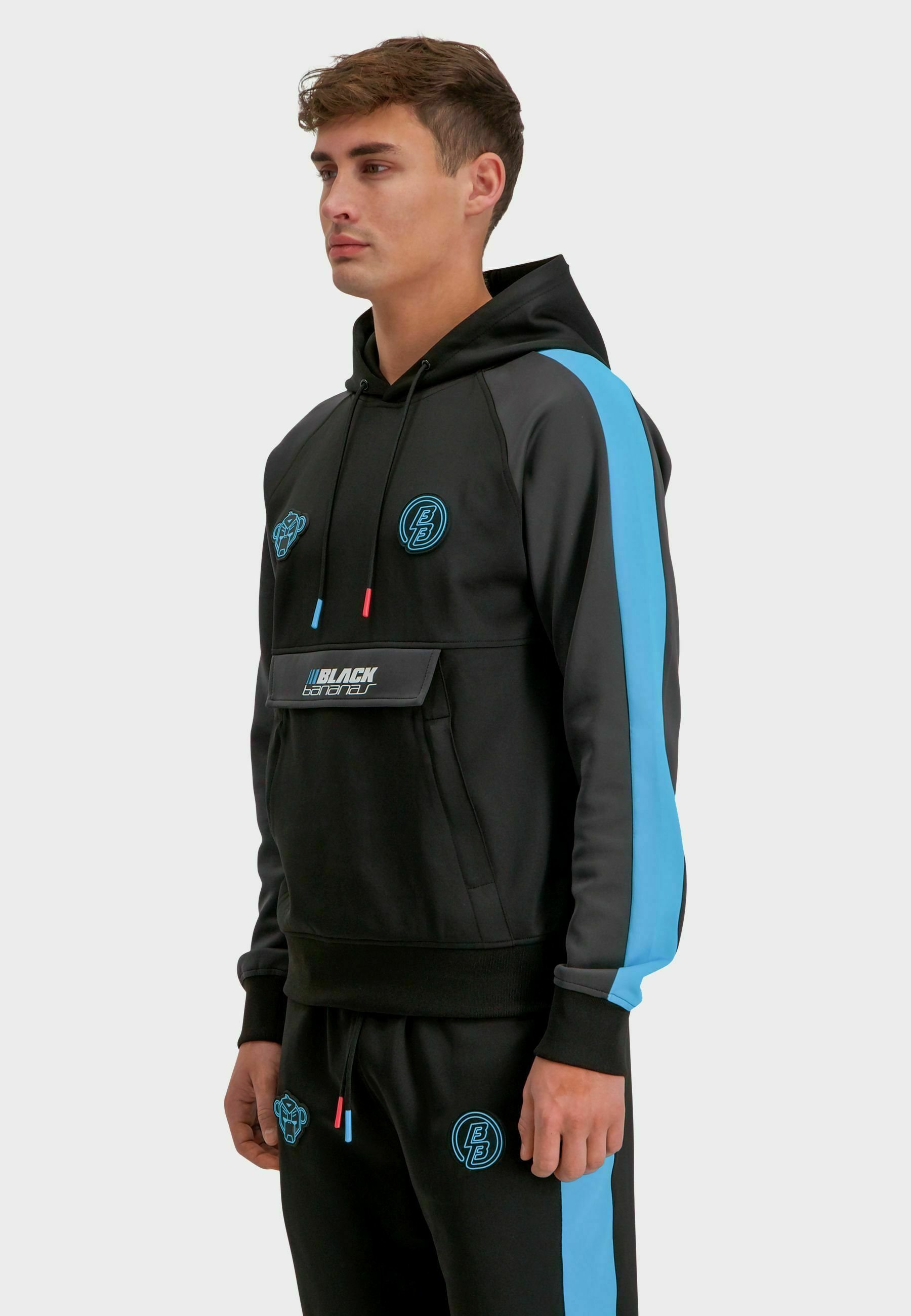 Black Bananas AUGMENTED - Hoodie - black/blue/zwart - Zalando.be