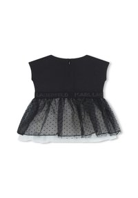 KARL LAGERFELD KIDS Robe de soirée - noir ecru