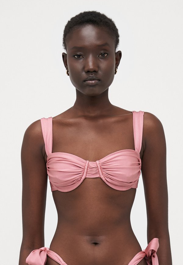 SOL  - Bikini top - puce