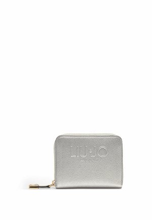 COATED ZIP-AROUND - Wallet - grey