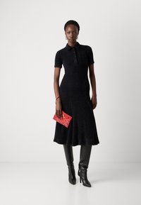 Lacoste Džemperkleita - black