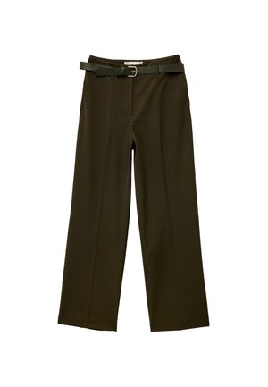 BELTED - Housut - green