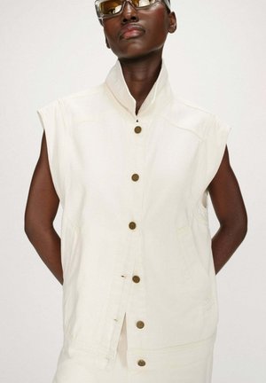 SANS MANCHES VALLONIA - Veste sans manches - ecru