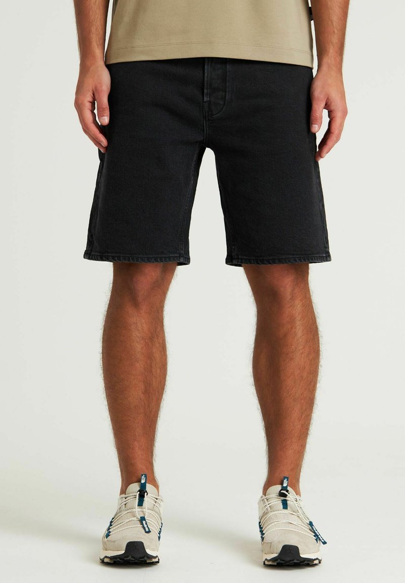 CHASIN' - ORION.S KINTON - Denim shorts - black, Enlarge