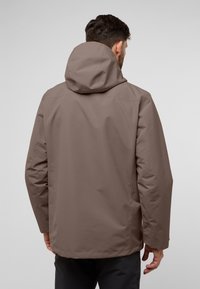 Jack Wolfskin ALTENBERG 3IN1  - Regenjas - cold coffee