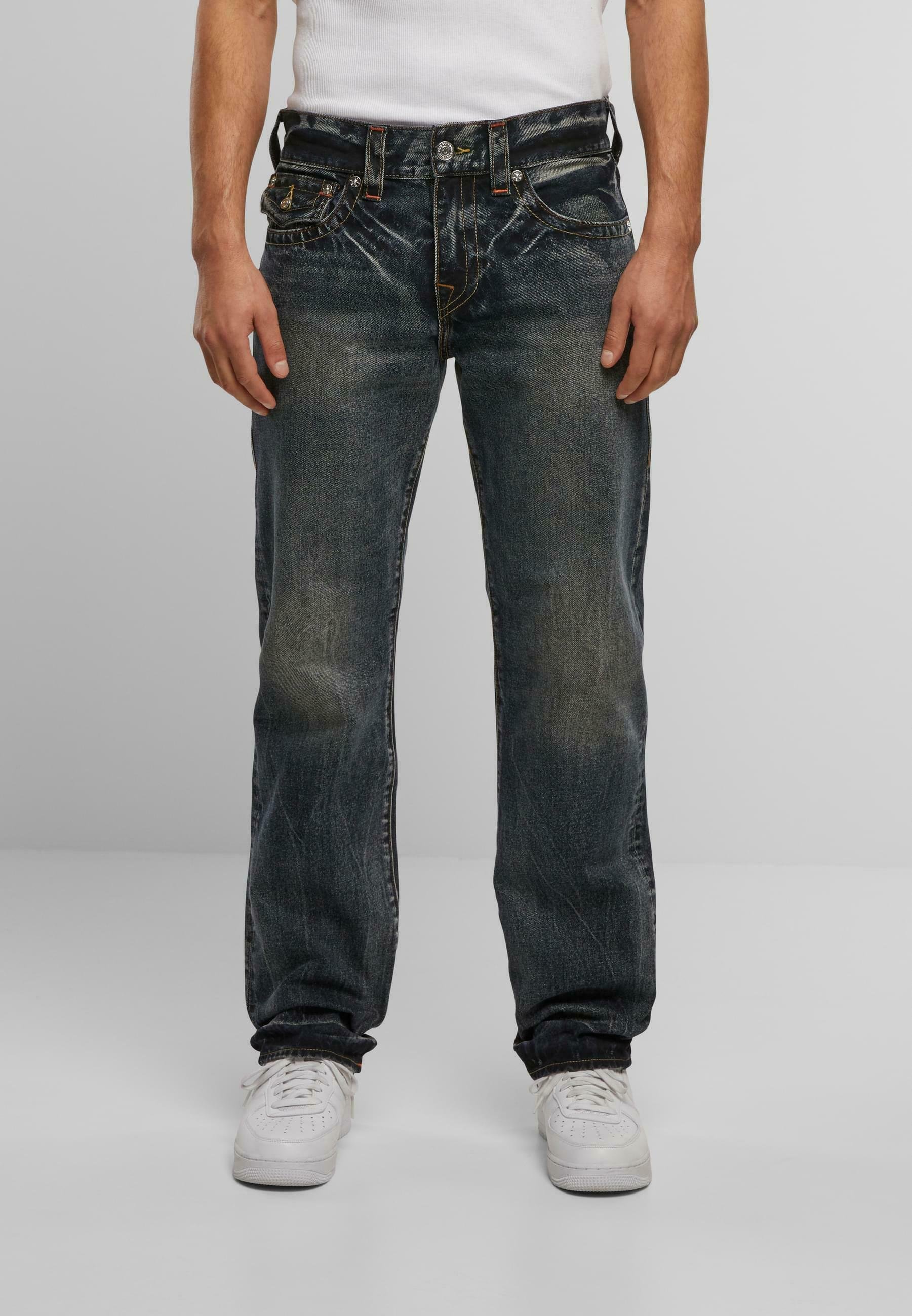 True Religion RICKY - Jeansy Straight Leg/szary - Zalando.pl