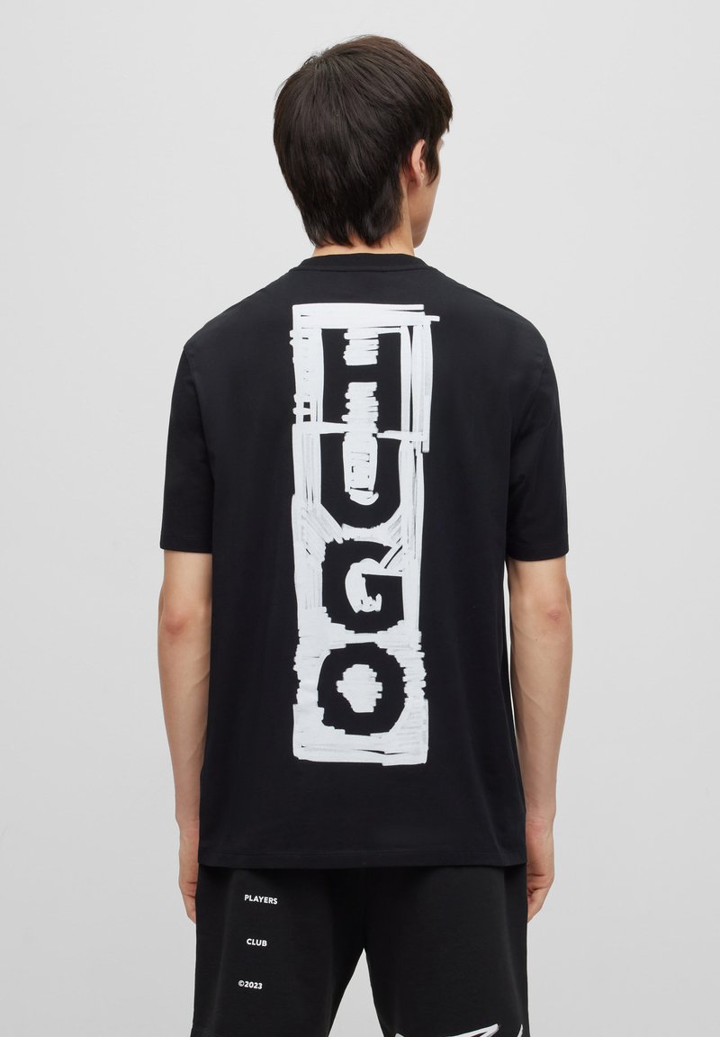 HUGO DANDEN - Basic T-shirt - black