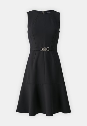 MARCIANO BY GUESS, ODETTE FIT AND FLARE DRESS - Trikotaažkleit - jet black