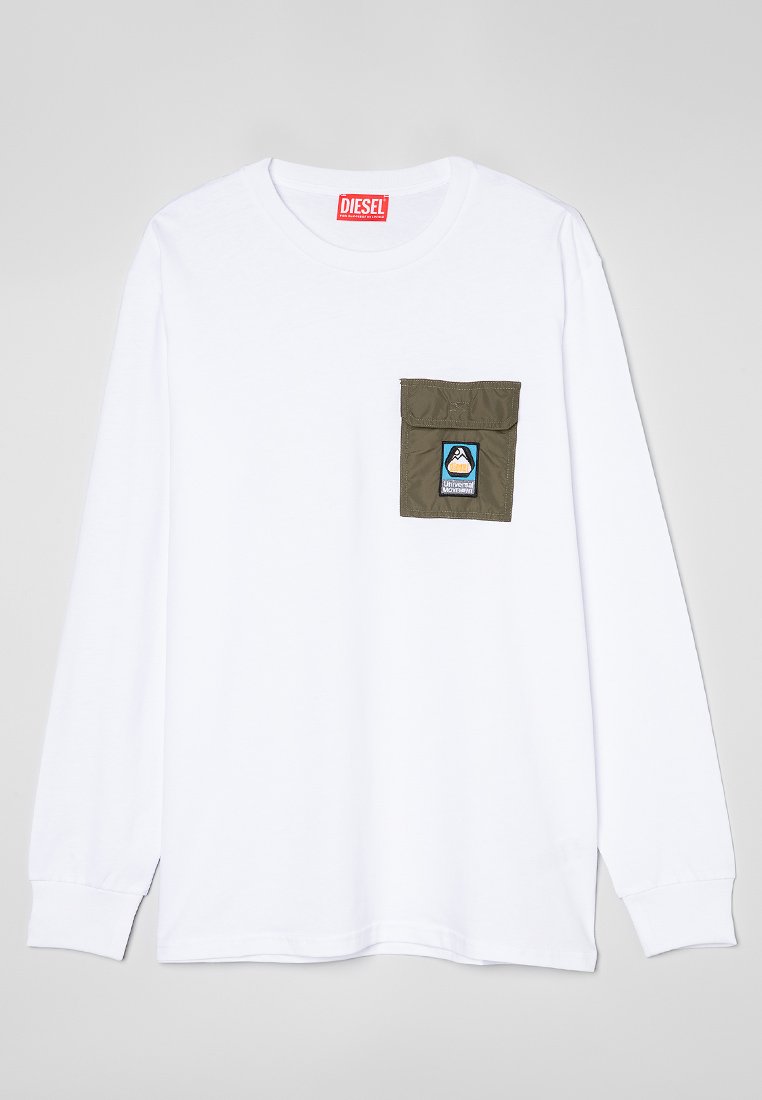 Diesel Longsleeve wit Diesel Longsleeve wit