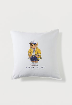 WHITE CUSHION COVER - Cushion cover - white