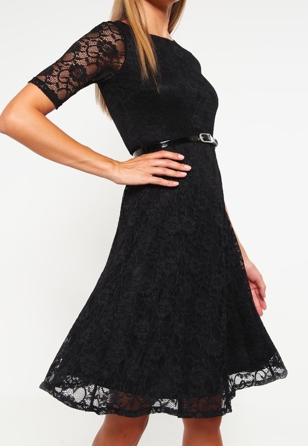 Wallis Robe de jour - black