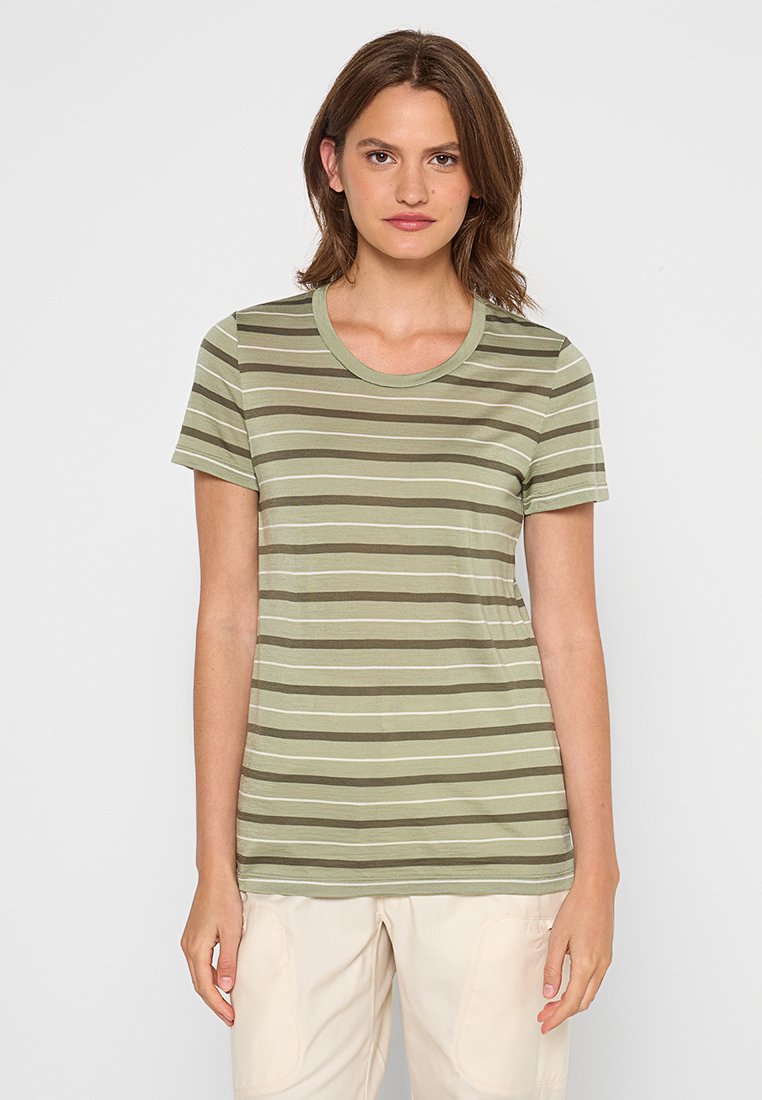 Icebreaker T-shirt print groen Icebreaker T-shirt print groen