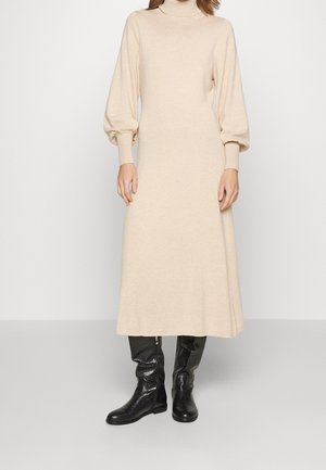 Vestido de punto - beige